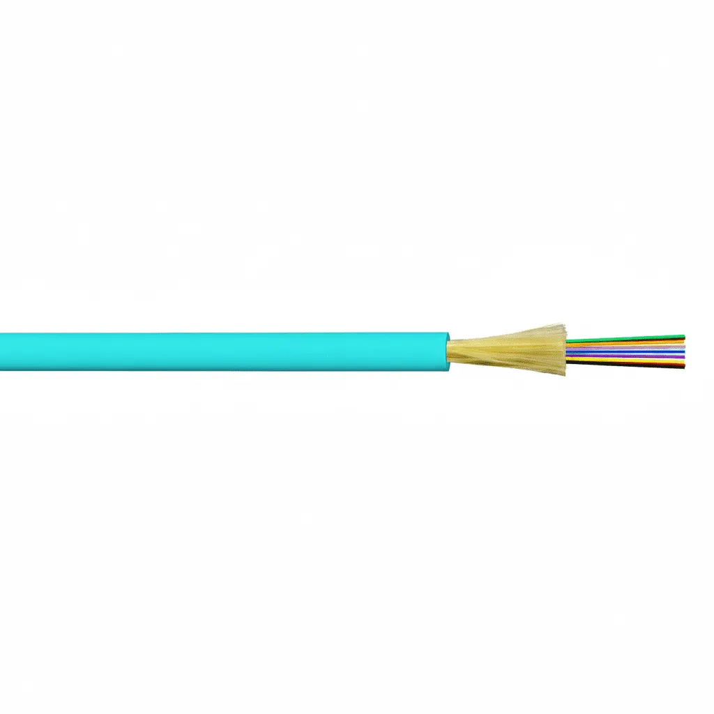 Colored Fiber 2-24 cores Mini Bundle Cable(GJFV)