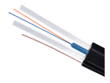 toneable mini lt flat fiber optic drop cable