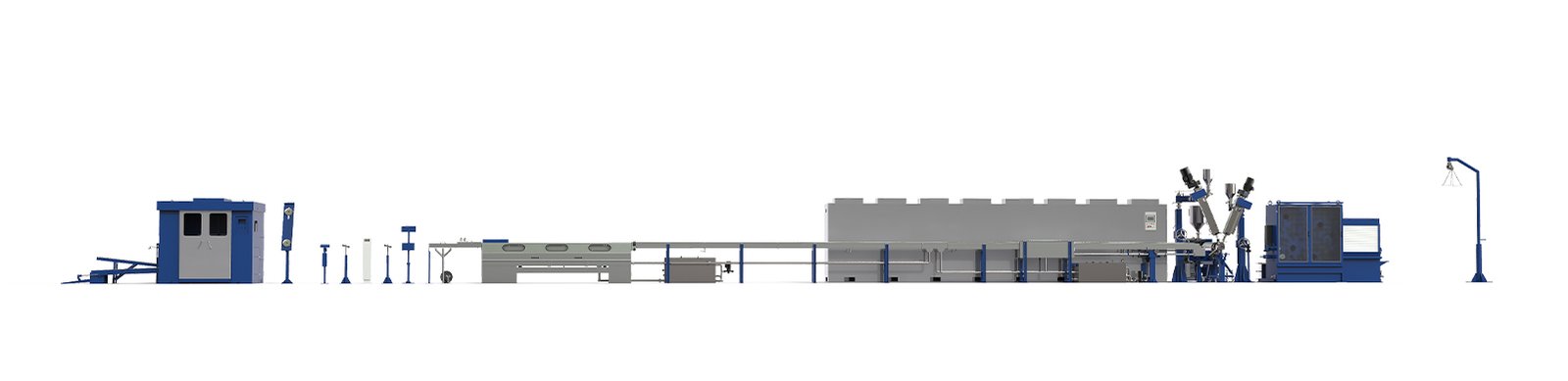 Physical Foaming Tandem Production Line