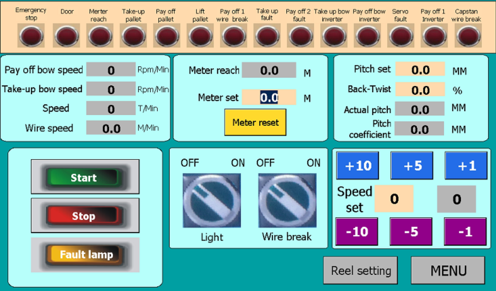 Operator Control Panel