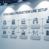 How Can You Set Up an Efficient FTTH Cable Production Line?