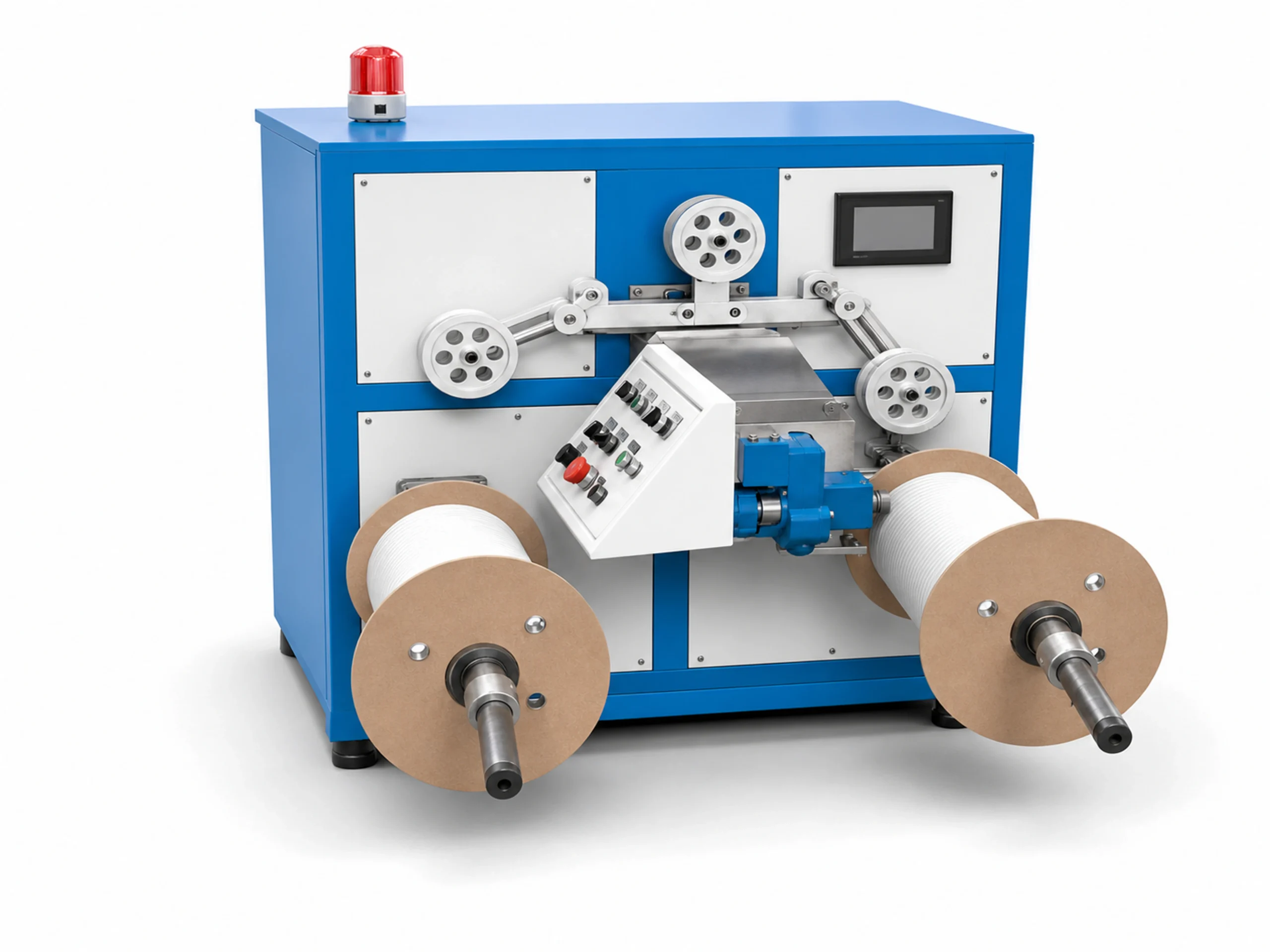 HONGKAI 3D reference of a dual-reel cable take-up unit with two winding reels