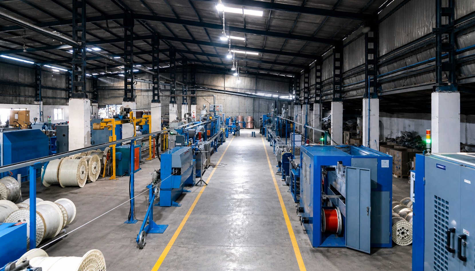 Complete LAN and network cable production solution