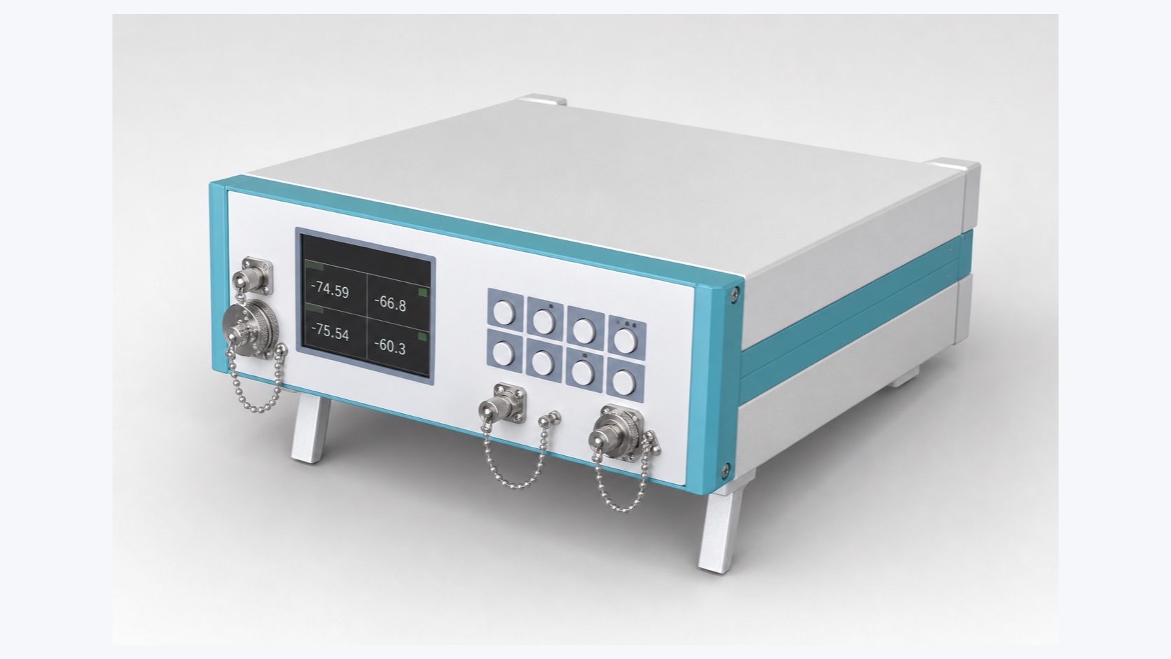 Three-dimensional technical model of an insertion-loss and return-loss tester
