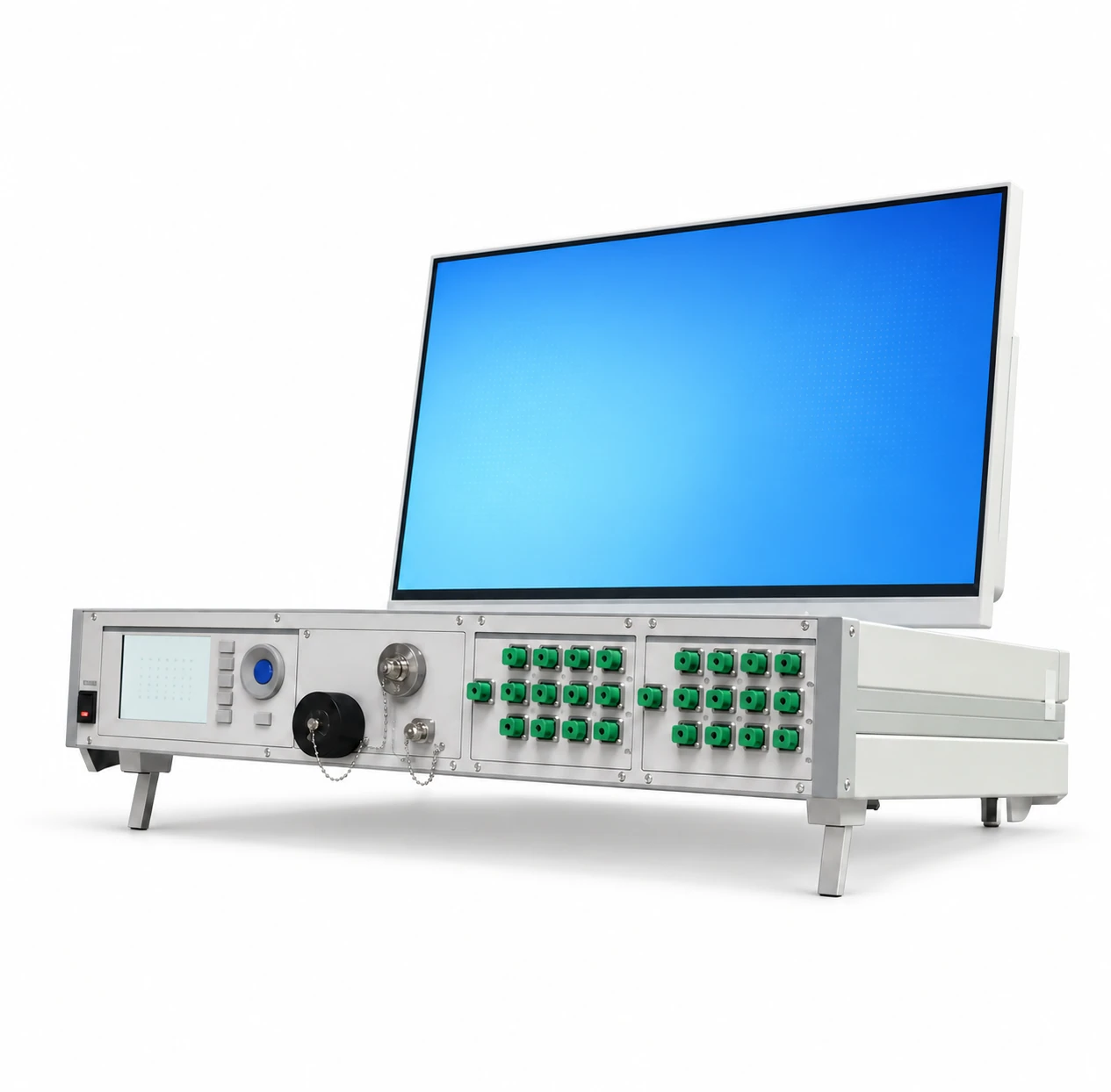 MPO optical test station