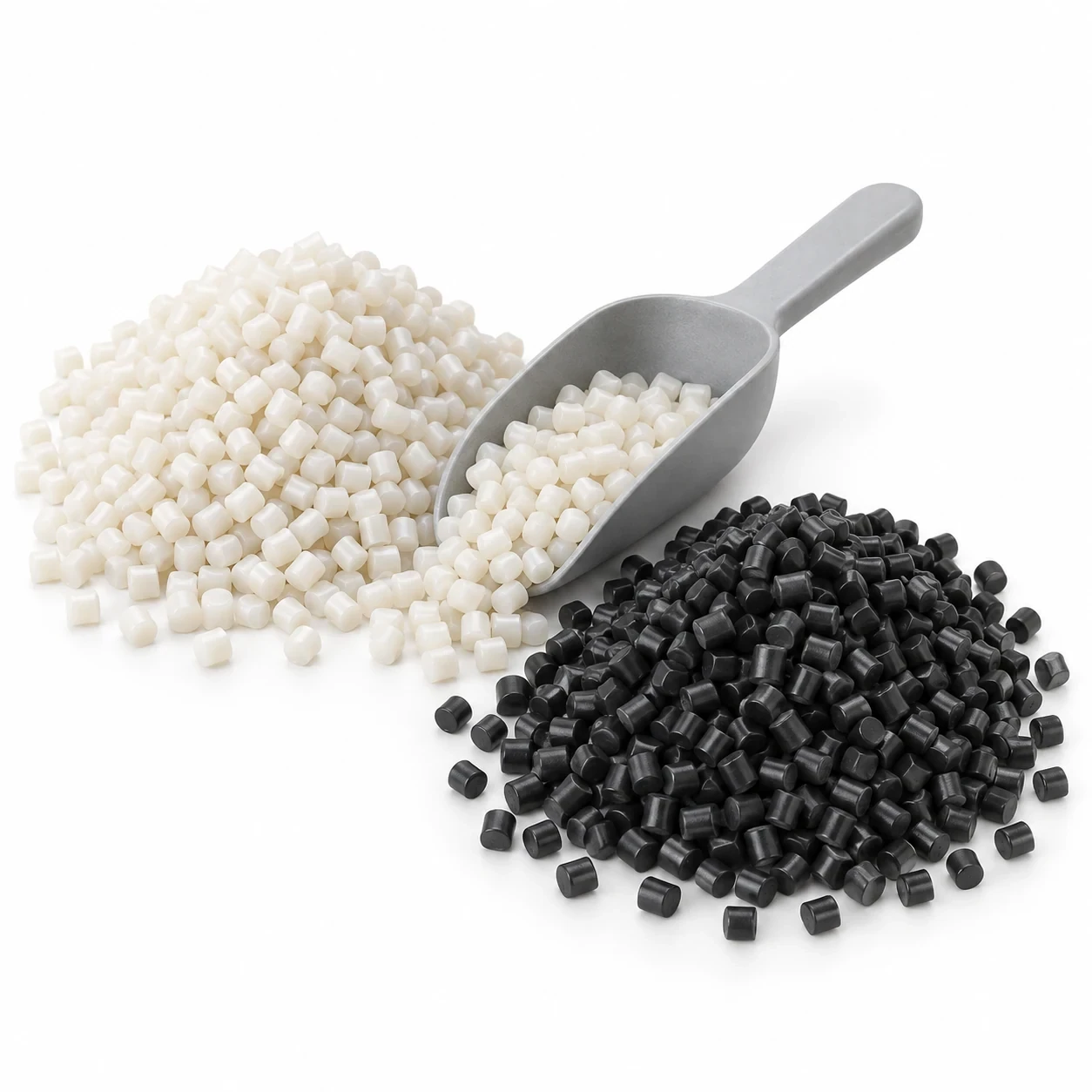 Illustrative 3D reference of buffer & jacket compounds