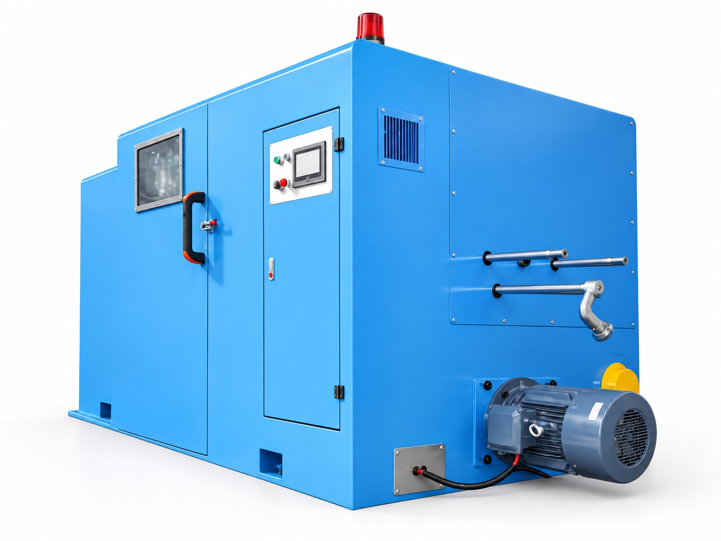 Double Twisting Machine 3 HONGKAI HK-800 double-twist wire stranding machine with enclosed cabinet